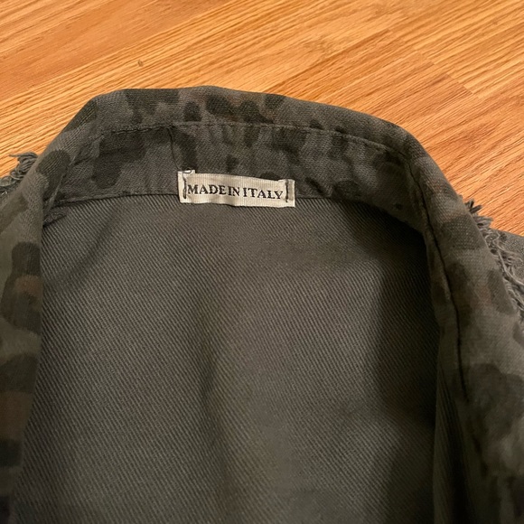 Made In Italy - Denim animal print jacket (cotton) - Picture 8 of 8